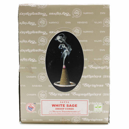 White Sage Dhoop Cones