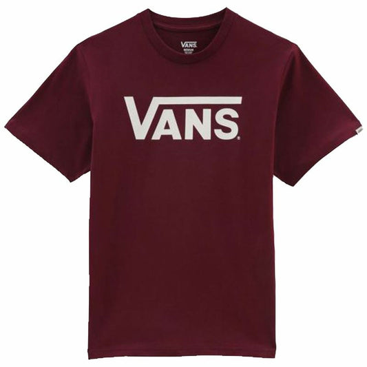T-shirt med kortärm Barn Vans Classic Rödbrun