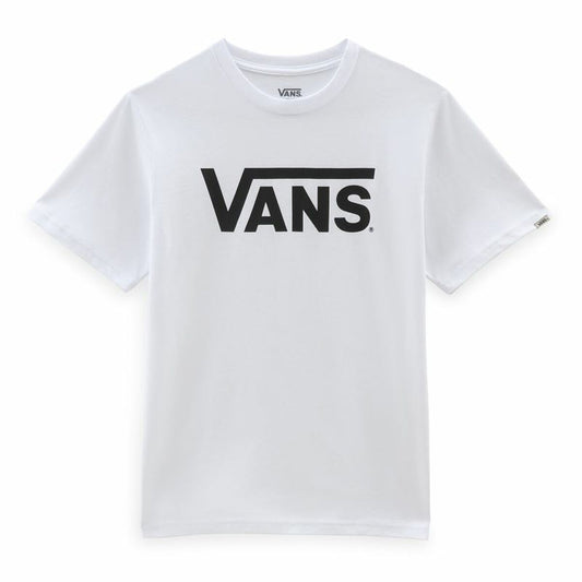 T-shirt med kortärm Barn Vans Classic Vit