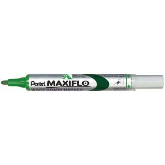 Liquid chalk markers Pentel Maxiflo MWL-5S Grön 12 antal