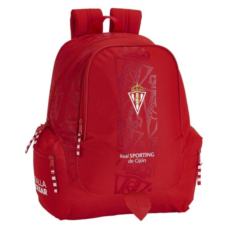 Skolryggsäck Real Sporting de Gijón Röd