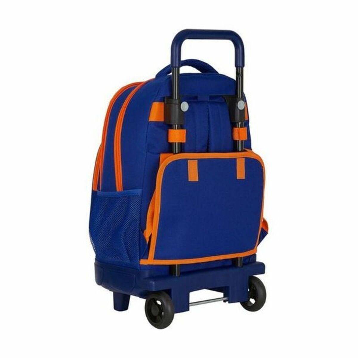 Skolväska med hjul Compact Valencia Basket M918 Blå Orange (33 x 45 x 22 cm)
