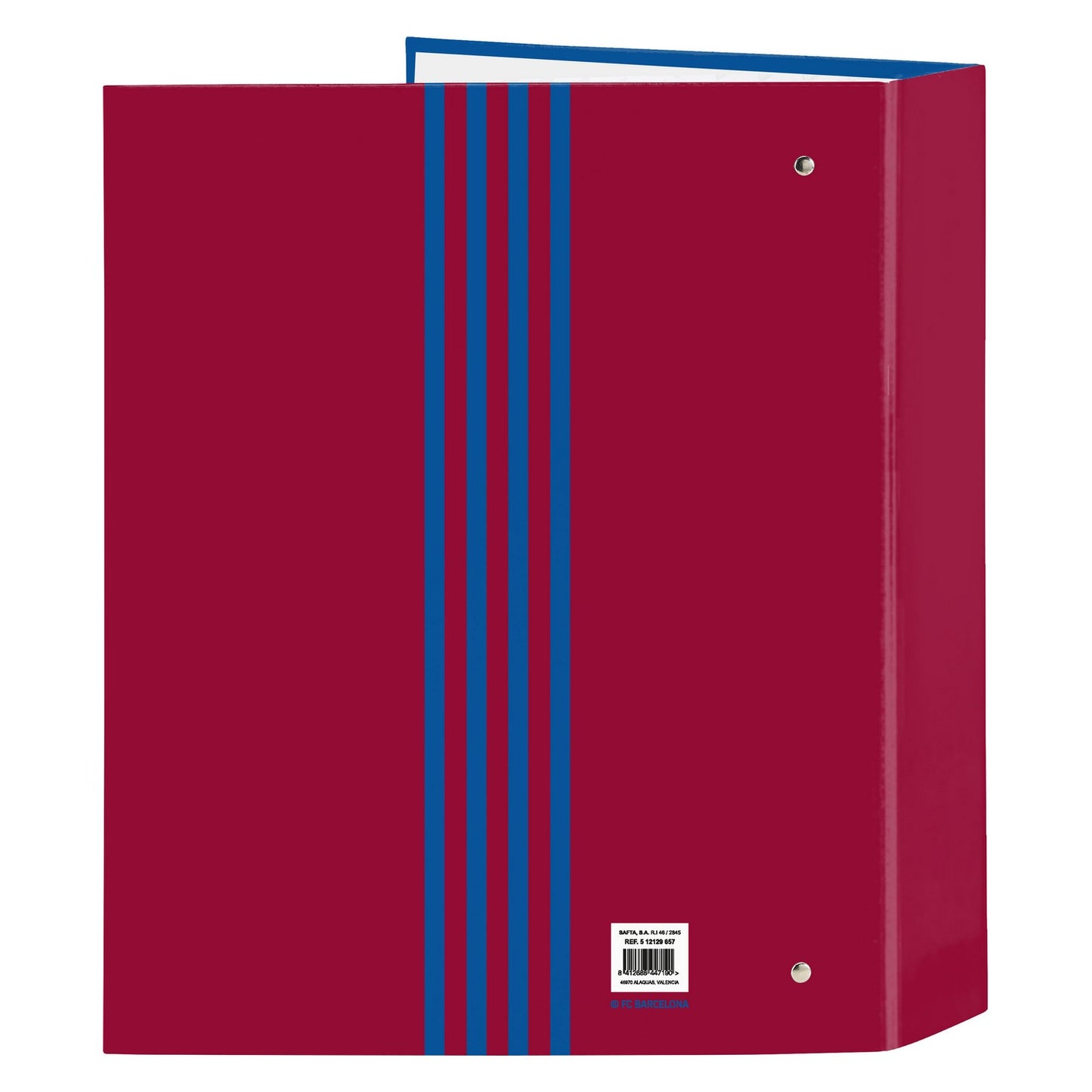 Ringpärm F.C. Barcelona Rödbrun Marinblå A4 (27 x 33 x 6 cm)