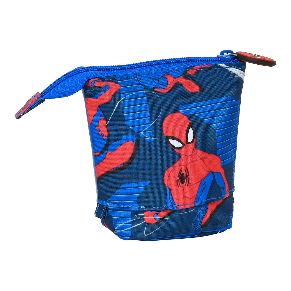 Necessär Mugg Spiderman Great Power Röd Blå (8 x 19 x 6 cm)