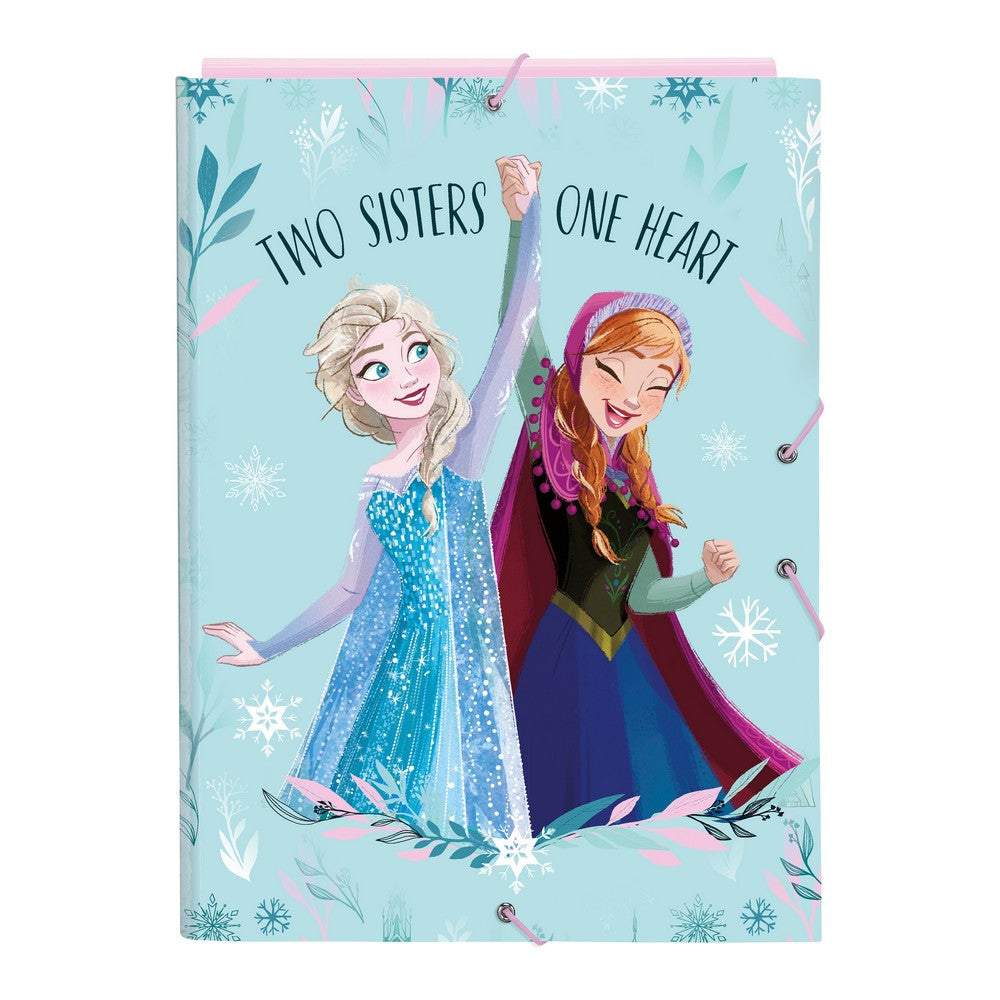 Folder Frozen One Heart A4 Turkosgrön