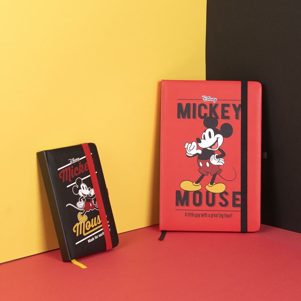 Anteckningsbok Mickey Mouse Svart A6