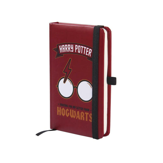 Anteckningsbok Harry Potter Röd A6