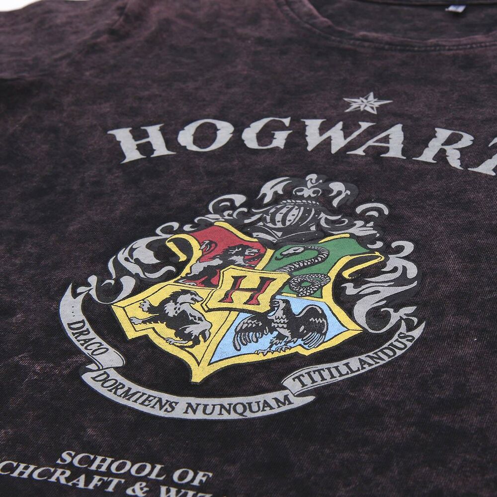 T-shirt med kortärm Herr Harry Potter Mörkgrå