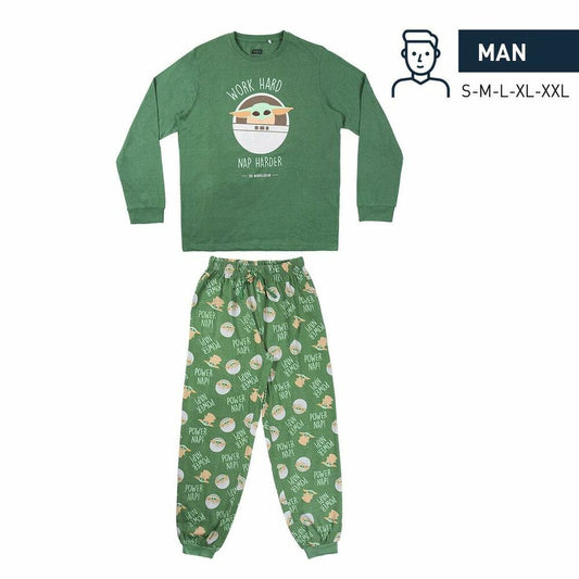 Pyjamas The Mandalorian Män Grön