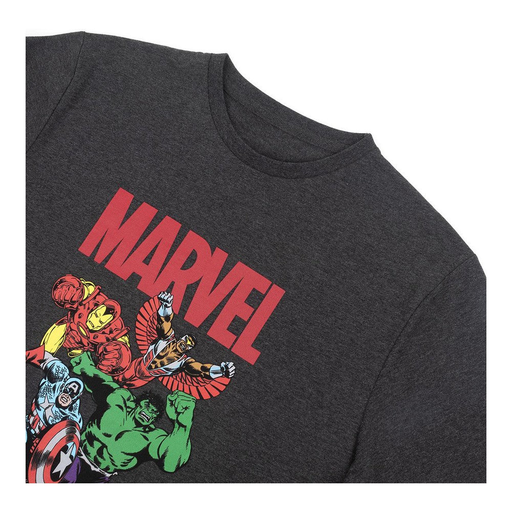 T-shirt med kortärm Herr Marvel