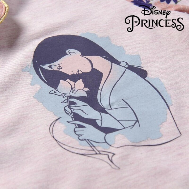Sommarpyjamas Mulan Princesses Disney Vuxen Rosa
